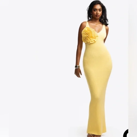 Hanifa | Dresses | Hanifa Myli Knit Maxi Dress Butter | Poshmark Hanifa | Dresses | Hanifa Myli Knit Maxi Dress Butter | Poshmark